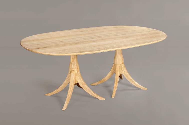 Wood Street Double Pedestal Table